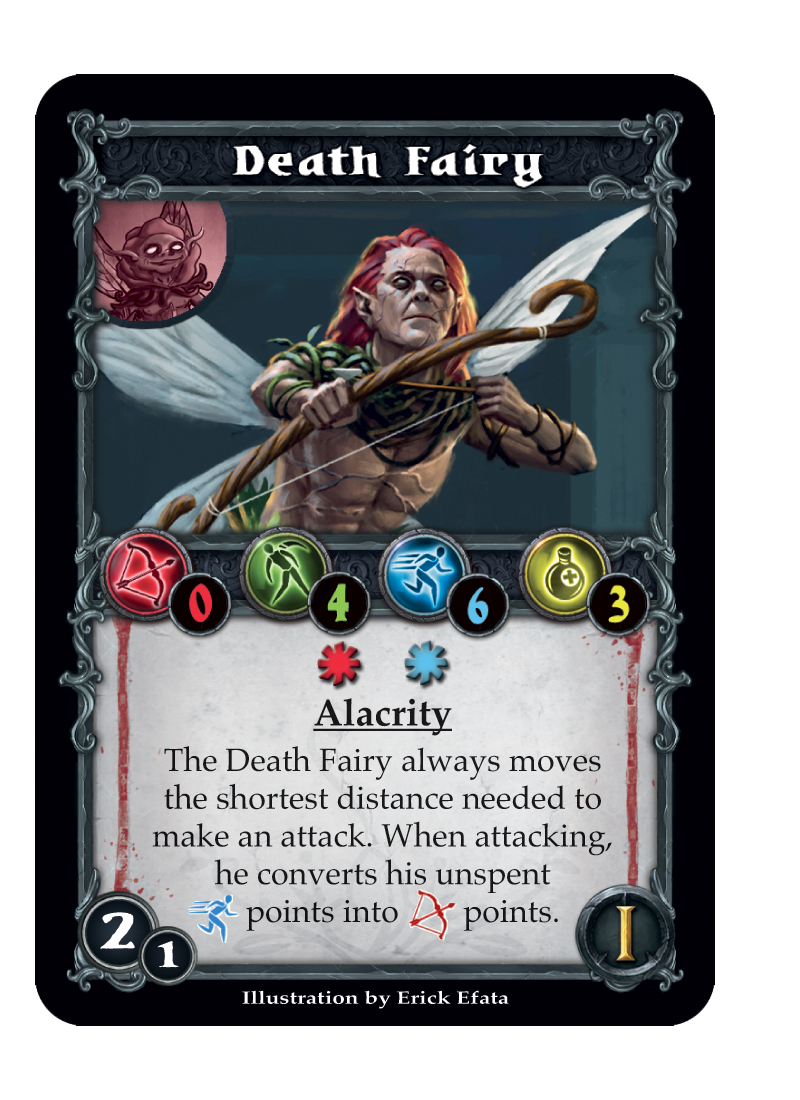 Death Fairy Monster Card